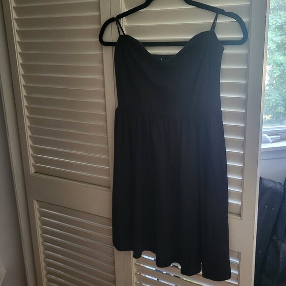 Forever 21 Mini Strapless Black Dress Medium - Picture 1 of 3